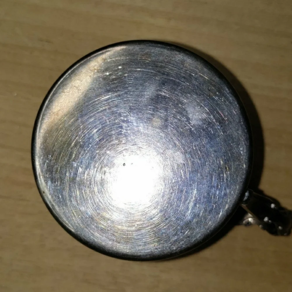 Silver plated baby cup - Picture 5 of 7
